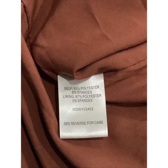 Lost + Wander Women's Long Sleeve Ms. Charmer Wrap Dress Auburn SZ M NWOT - Picture 7 of 10